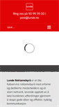 Mobile Screenshot of lunde.no